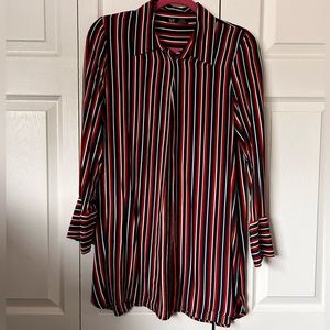 Zara Long Sleeve Button Down Blouse